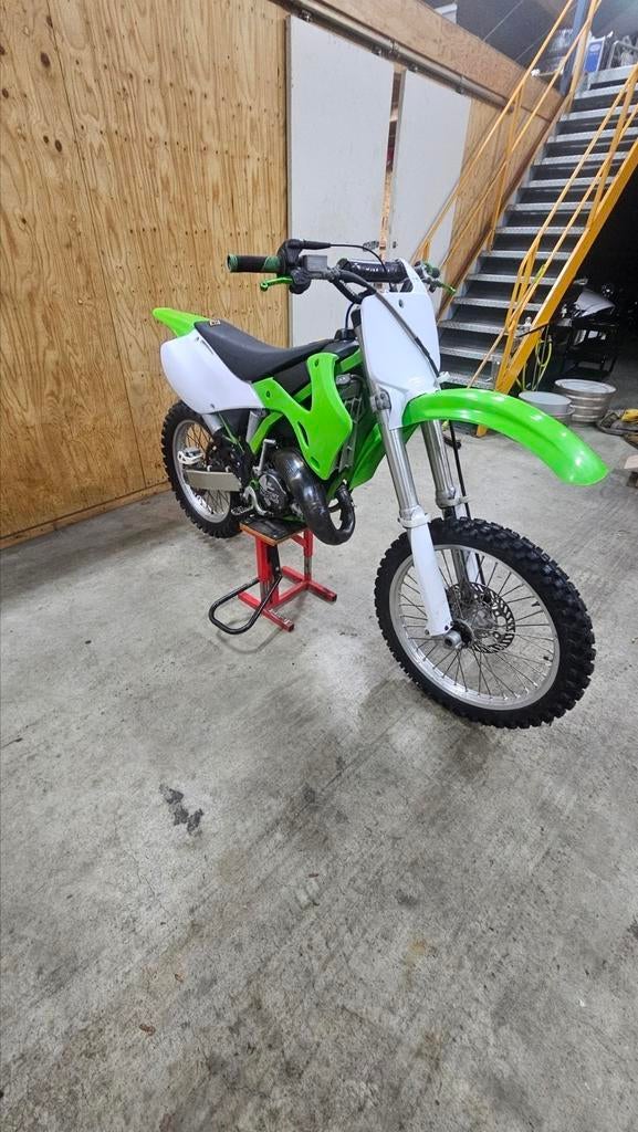 Kawasaki KX125 bj 2000 crossmotor in topstaat!, Particulier