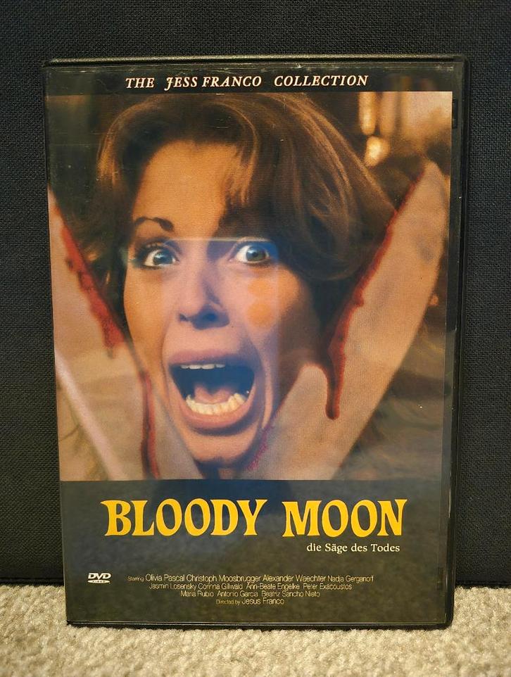Bloody Moon (jesus franco / 1981), Cd's en Dvd's, Dvd's | Horror, Zo goed als nieuw, Slasher, Vanaf 16 jaar, Ophalen of Verzenden