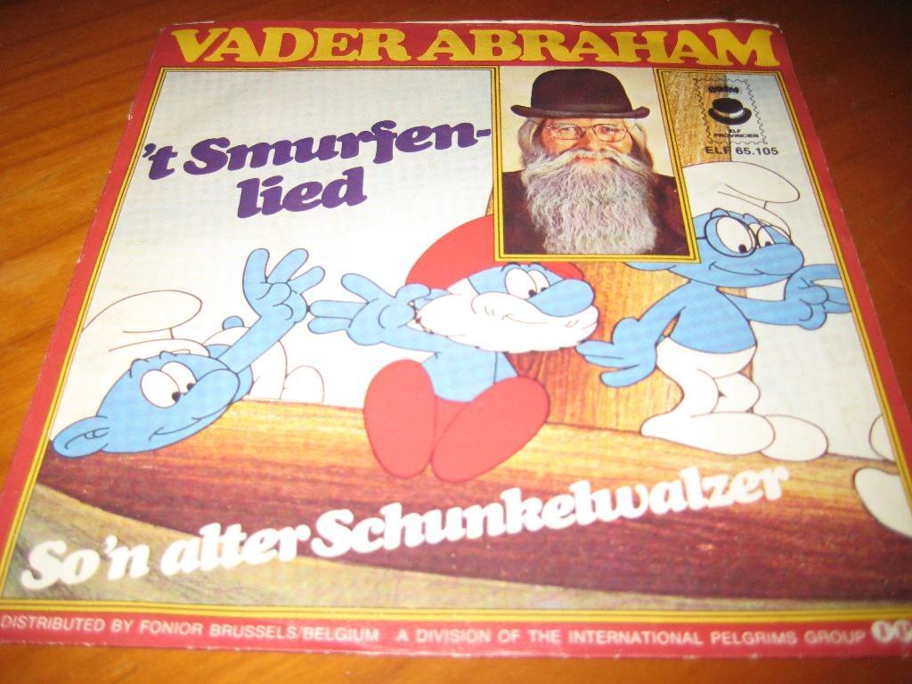 Vader Abraham: ´t Smurfenlied, Cd's en Dvd's, Vinyl Singles, Ophalen of Verzenden, Zo goed als nieuw, Nederlandstalig, Single