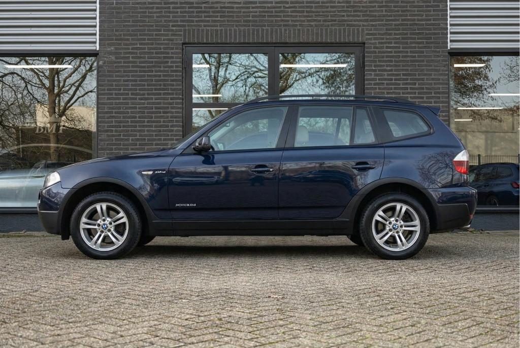 BMW X3 E83 2.0d High Executive / Pano / Deal! (bj 2010), Auto's, Automaat, 15 km/l, 2000 kg, Blauw