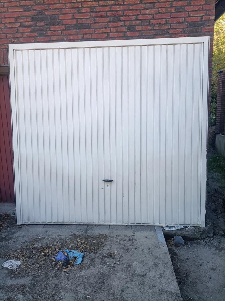 Garage deur, Ophalen, Gebruikt, Garagedeur, 120 cm of meer