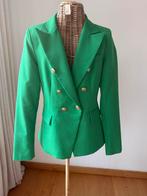 Attentif groen kolbert - Franse maat 38, Kleding | Dames, Maat 38/40 (M), Ophalen of Verzenden, Jasje, Gedragen