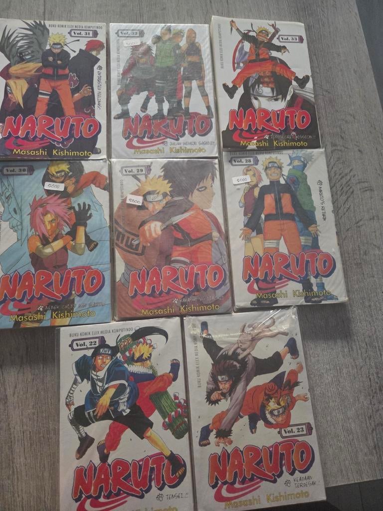Naruto comics - diverse volumes, Meerdere stripboeken, Ophalen of Verzenden