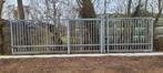 Nette schuifpoort 6m doorgang, Tuin en Terras, Ophalen of Verzenden, IJzer, Spijlenhekwerk