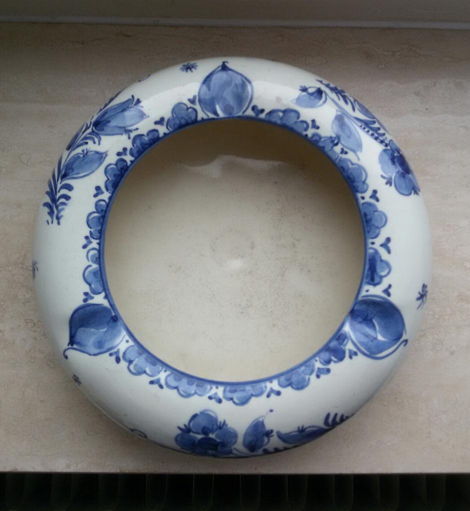 ASBAK Plateelbakkerij BVK SOEST VLIEG-UUT jaren 1940 - 1950, Ophalen of Verzenden, Gebruikt, Asbak