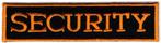 Security stoffen opstrijk patch embleem #2, Ophalen of Verzenden, Nieuw