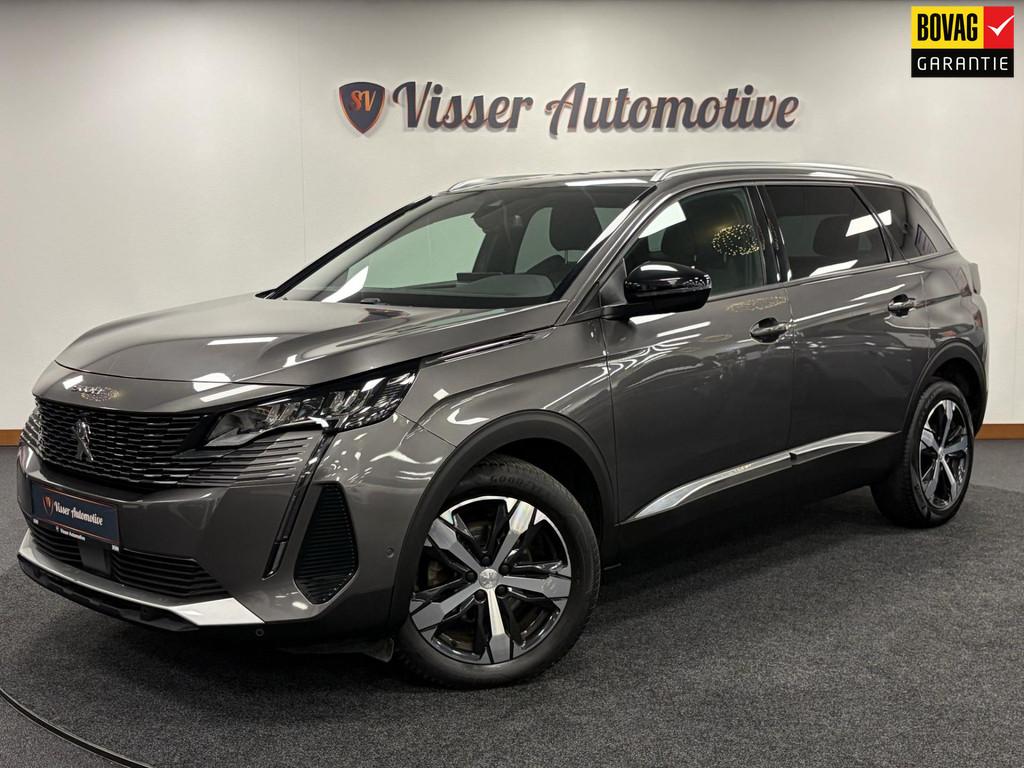 Peugeot 5008 1.2 PureTech Allure Pack*7persoons*Automaat*Cam, Auto's, Peugeot, Euro 6, 1199 cc, 7 stoelen, Leder