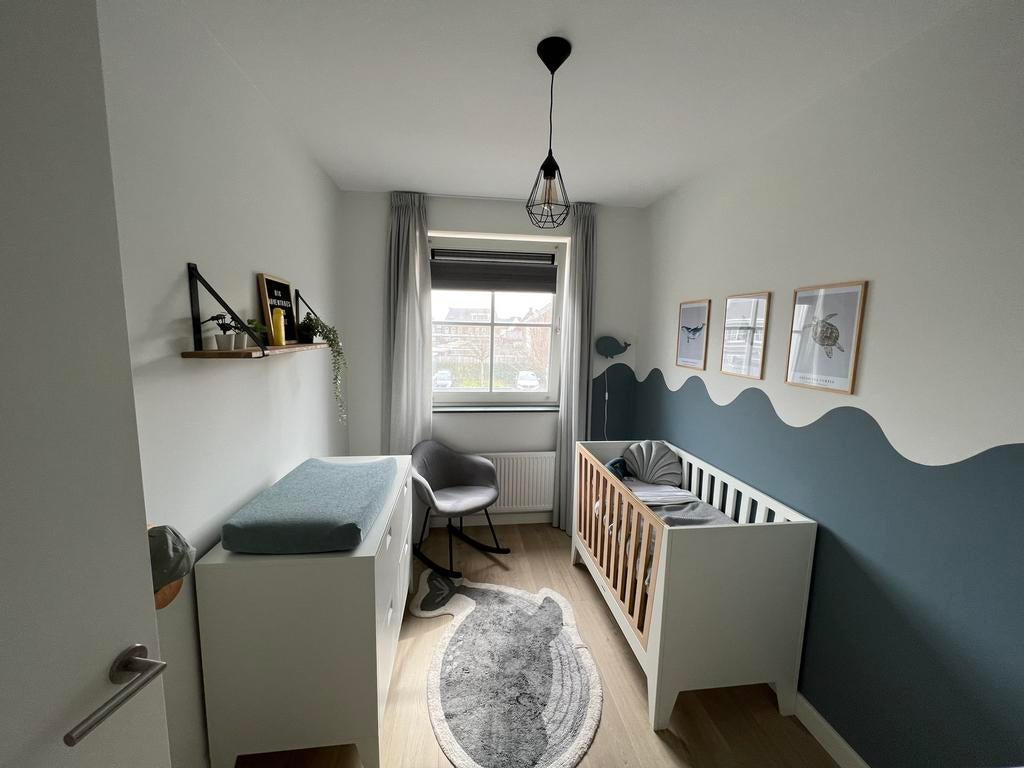 Kidsmill babykamer 3-delig: commode, ledikant, kledingkast, Ophalen, Gebruikt, Jongetje of Meisje