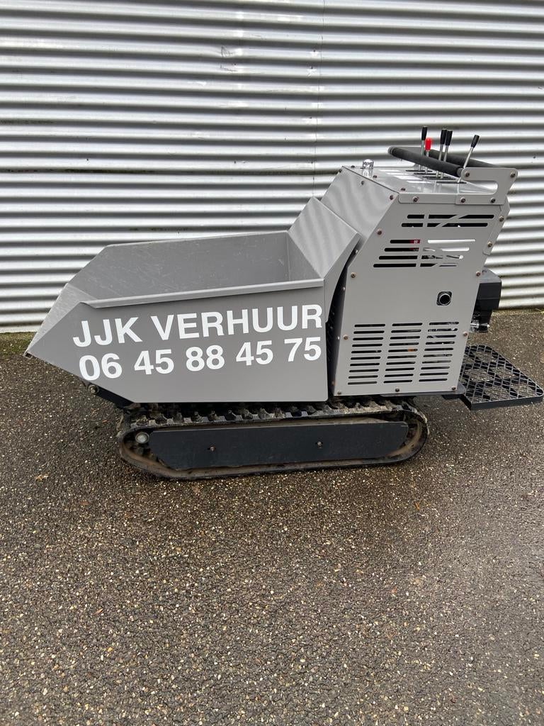 Rupsdumper te huur / dumper huren, Ophalen of Verzenden, Zo goed als nieuw