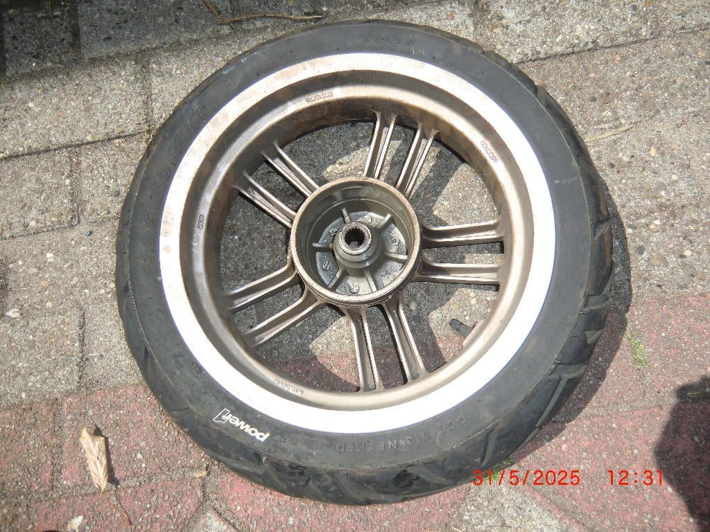Achterwiel van PEUGEOT speed fight scooter te koop., Ophalen of Verzenden, Gebruikt, Overige typen, Peugeot