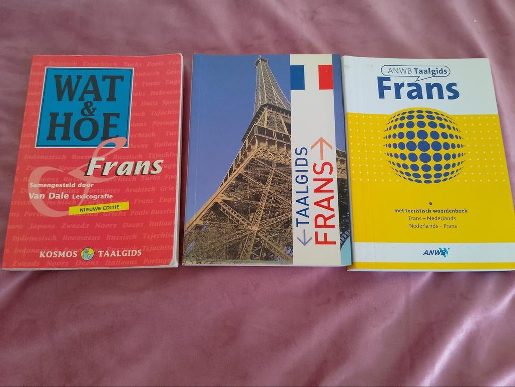 Drie Franse taalgidsen, Boeken, Taal | Frans, Ophalen of Verzenden