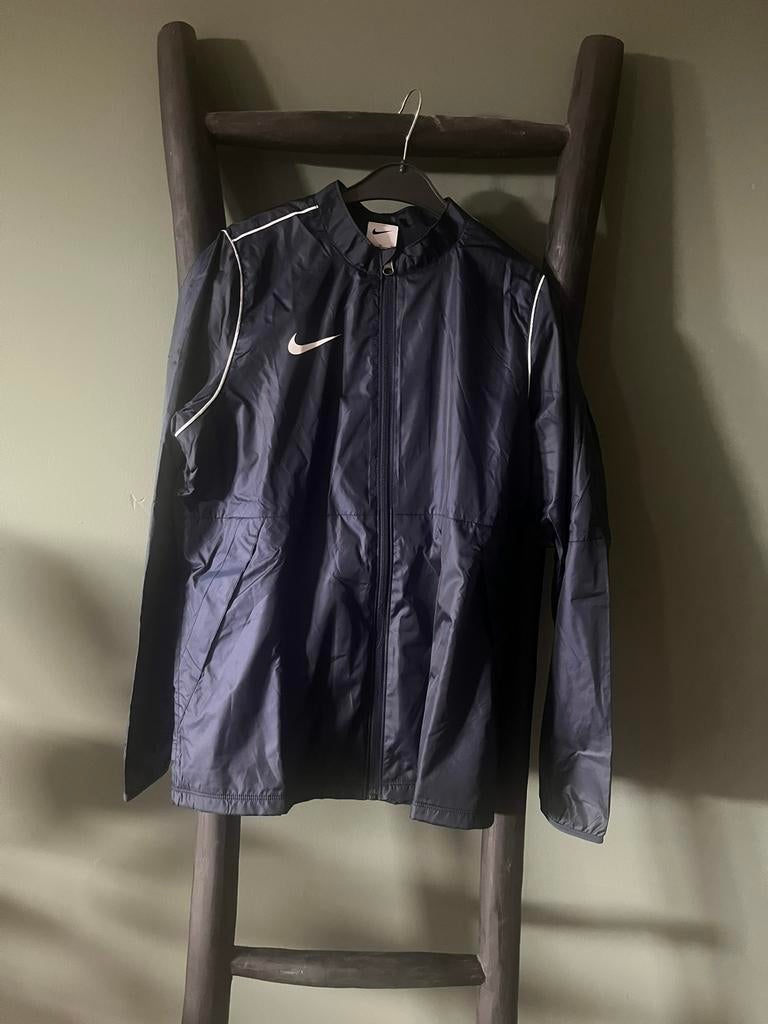 Donkerblauw trainingsjack 152 158 sportkleding jacket, Verzenden, Nieuw, Jongen of Meisje, Jas