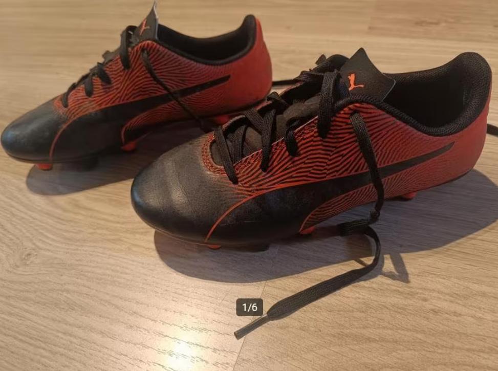 Voetbalschoenen puma maat 33 (20cm), Sport en Fitness, Voetbal, Gebruikt, Maat XS of kleiner, Schoenen, Ophalen of Verzenden