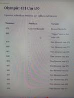 Olympic Flippo varianten - Zeldzame afwijkende flippo's, Ophalen of Verzenden, Olympic, Losse flippo's