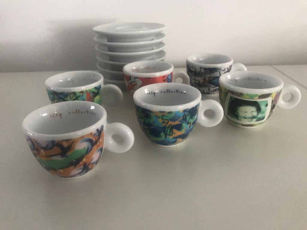 Illy Collection 1996 Videogrammi, Ophalen of Verzenden, Nieuw, Porselein, Kop en/of schotel