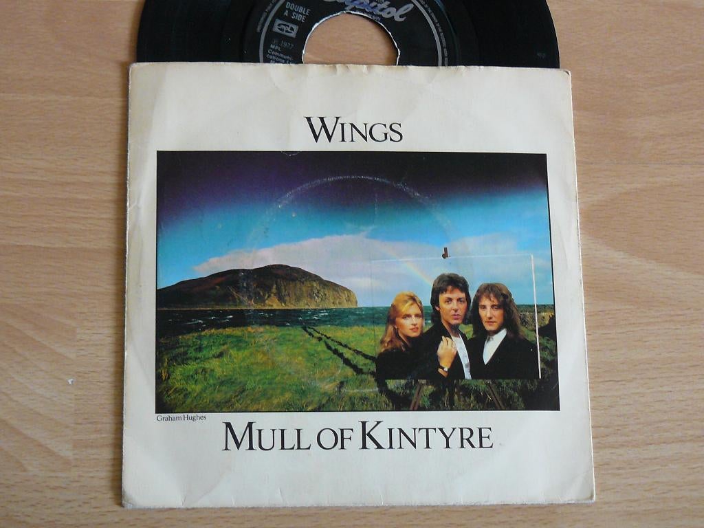 single Wings * Mull of Kintyre, Cd's en Dvd's, Vinyl Singles, Verzenden, Gebruikt, Pop, Single