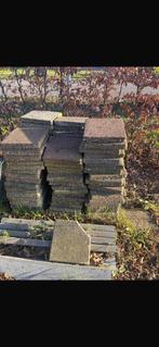 Gratis stoeptegel 30x30 grindtegels roze + grijs, Ophalen, Gebruikt, 5 tot 10 m², Beton