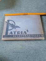 Vintage Plaatjes Boek Patria Luchtvaart album 1936 compleet, Ophalen of Verzenden, Gebruikt, Boek of Tijdschrift