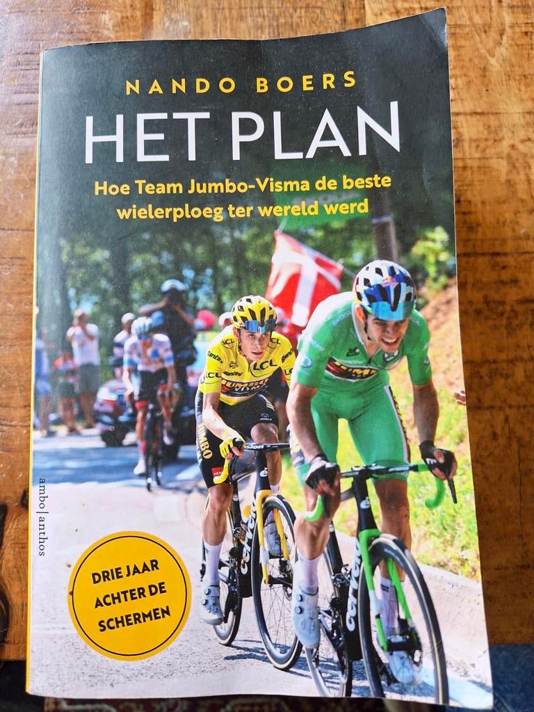 Het Plan: Hoe Team Jumbo-Visma de beste wielerploeg werd, Ophalen of Verzenden, Gelezen, Nando Boers, Lopen en Fietsen