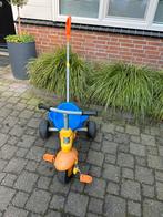 Kinder driewieler met duwstang, Fietsen en Brommers, Fietsen | Driewielers, Ophalen of Verzenden, Gebruikt, Duwstang