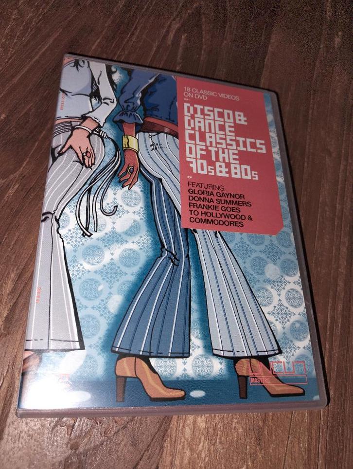 Dvd Disco & dance Classics of the 70s & 80s, Cd's en Dvd's, Dvd's | Muziek en Concerten, Zo goed als nieuw, Muziek en Concerten