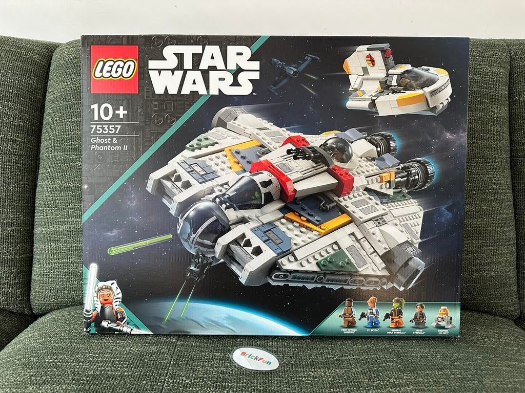 Lego 75357 Star Wars Ghost en Phantom II. Nieuw!, Kinderen en Baby's, Speelgoed | Duplo en Lego, Ophalen of Verzenden, Nieuw, Complete set