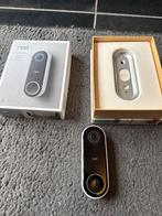Nest Hello Video Deurbel - Slimme Deurbel, Ophalen of Verzenden, Bewegingsdetectiesensor, Zo goed als nieuw, Bedraad