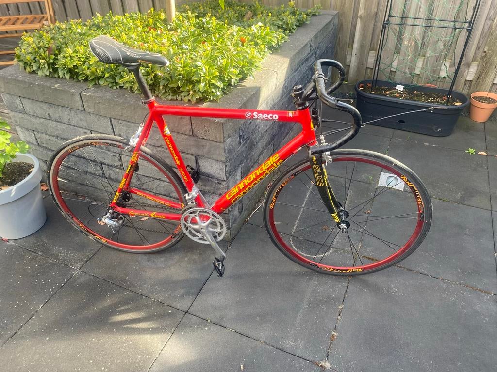 Cannondale CAAD racefiets 56cm - Frame en wielen perfect, 28 inch, Gebruikt, Heren, Aluminium