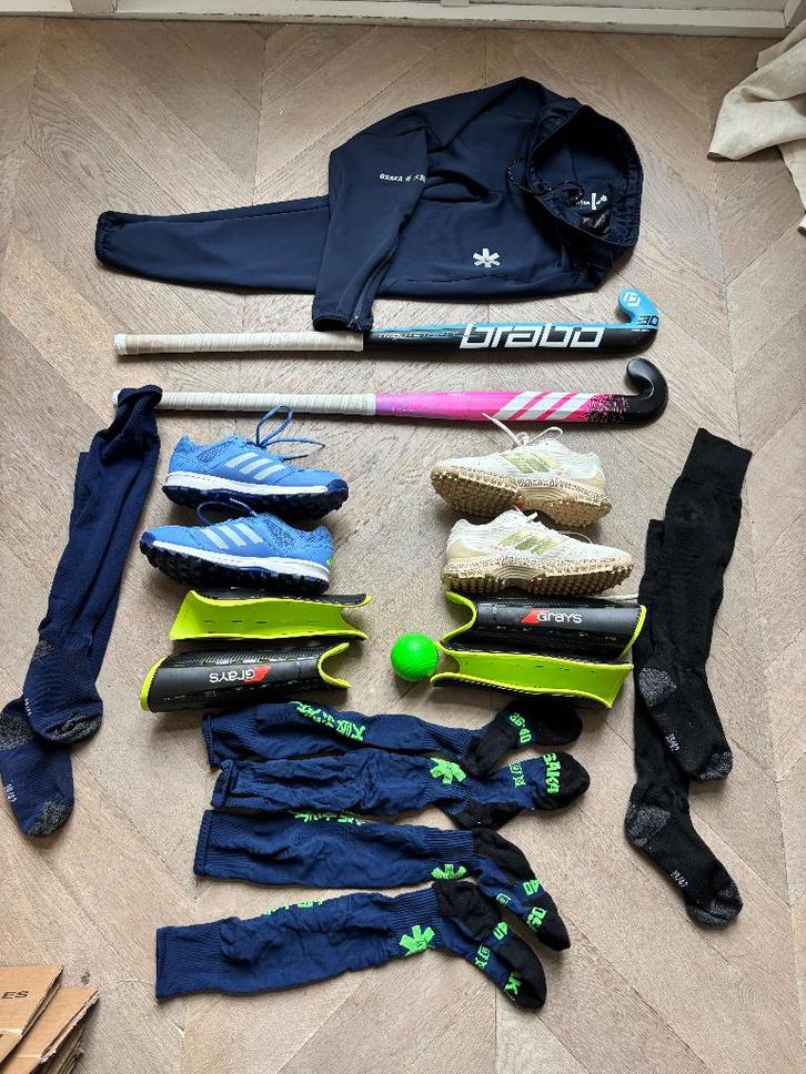 Complete hockey startersset – Osaka & Adidas, Sport en Fitness, Hockey, Zo goed als nieuw, Stick, Ophalen of Verzenden