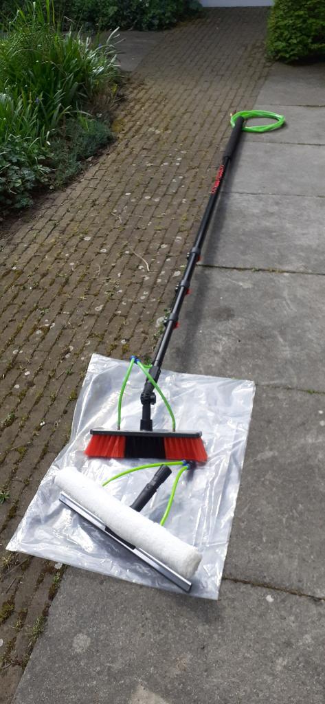 High Clean telescopische wasborstel en wisser, Ophalen, Bezem of Borstel
