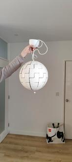 IKEA lampen - Set van vijf witte hanglampen, Kunststof, Gebruikt, Modern, Scandinavisch, Ophalen of Verzenden