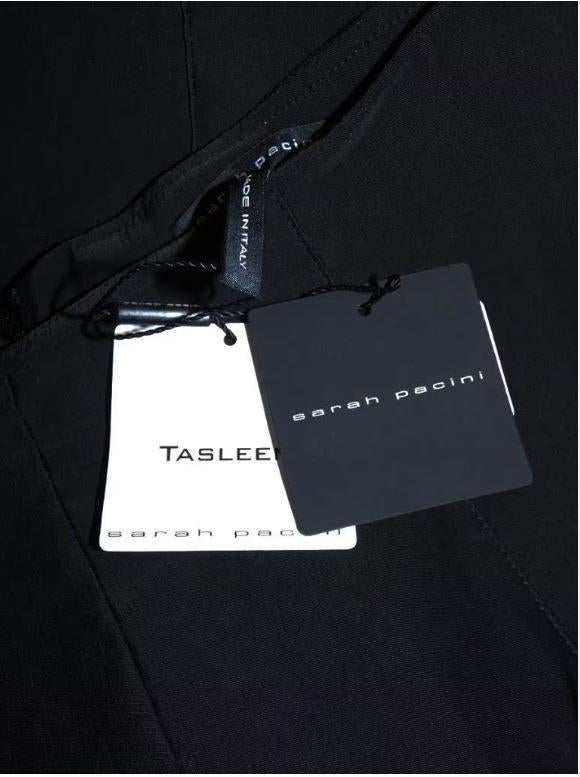 Sarah Pacini - Prachtige Tasleem broek maat 36 - Nieuw €210, Sarah Pacini, Zwart, Nieuw, Ophalen of Verzenden