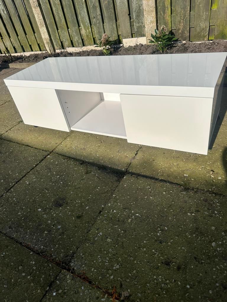Witte Tv-Meubel 120x40, Dieren en Toebehoren, Minder dan 60 cm, Kooi, Minder dan 75 cm, Ophalen of Verzenden