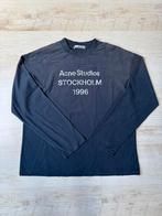 Acne studios longsleeve M, Ophalen of Verzenden, Zo goed als nieuw, Zwart