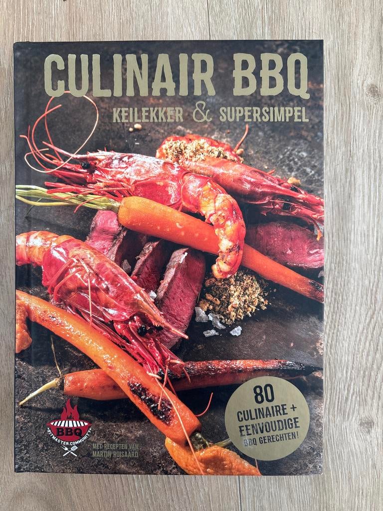 Culinair BBQ: Keilekker & Supersimpel - Martin Ruisaard, Boeken, Ophalen of Verzenden, Zo goed als nieuw, Overige gebieden, Voorgerechten en Soepen