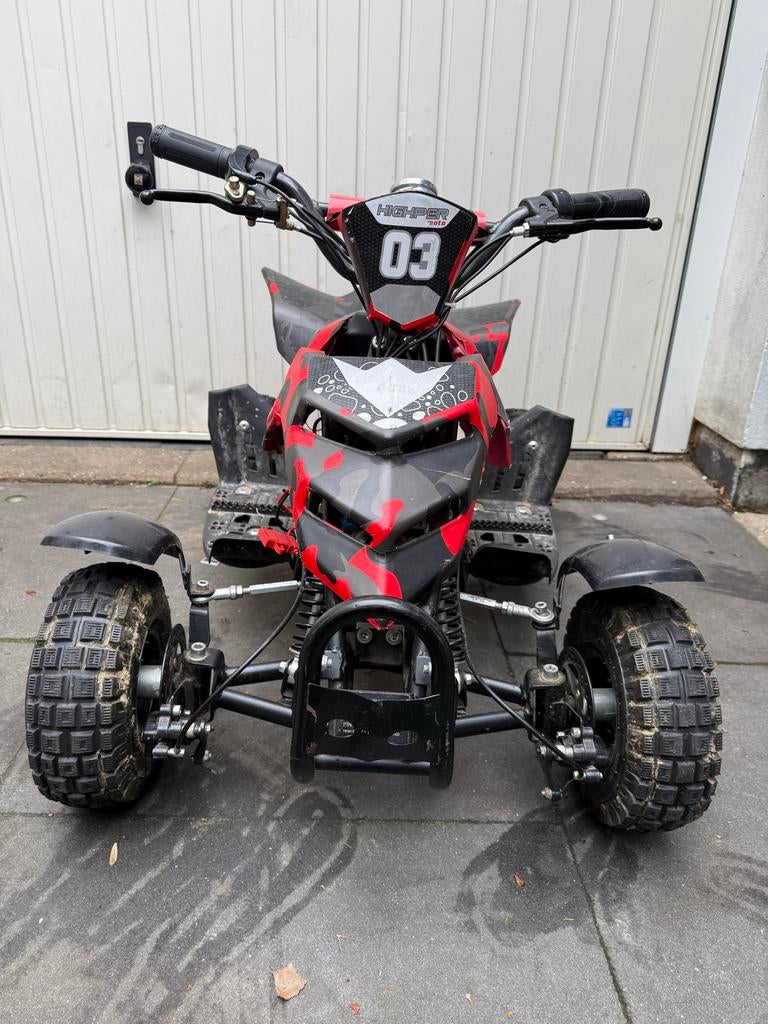 Elektrische quad 800W - Zonder accu, voor de handige Harry, Kinderen en Baby's, Speelgoed | Buiten | Accuvoertuigen, Gebruikt