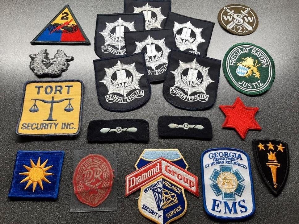 Patches   divers  - Nederland   en  Buitenland ., Ophalen of Verzenden, Landmacht, Nederland, Embleem of Badge