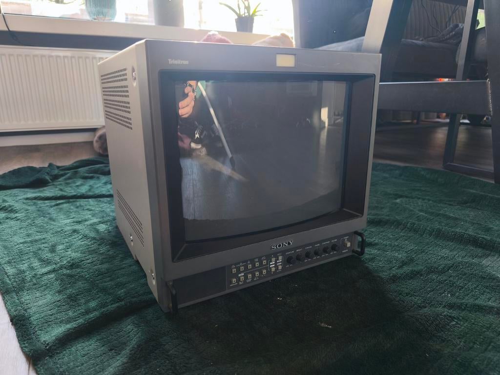 Sony PVM-14M2E CRT video monitor TV, Audio, Tv en Foto, Vintage Televisies, Ophalen, Gebruikt, Minder dan 40 cm, Sony