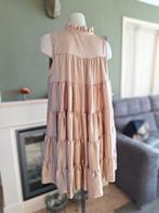 New Collection champagne beige babydoll jurk M 38, Kleding | Dames, Jurken, Maat 38/40 (M), Verzenden, Beige, Zo goed als nieuw