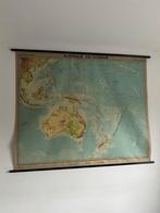 Westermann Schoolkaart kaart Australië Oceanië Antiek, Ophalen