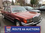 Mercedes-Benz 280 SE | 1976 | Route 66 Auctions, Auto's, Overige carrosserieën, Zwart, Mercedes-Benz, Bedrijf