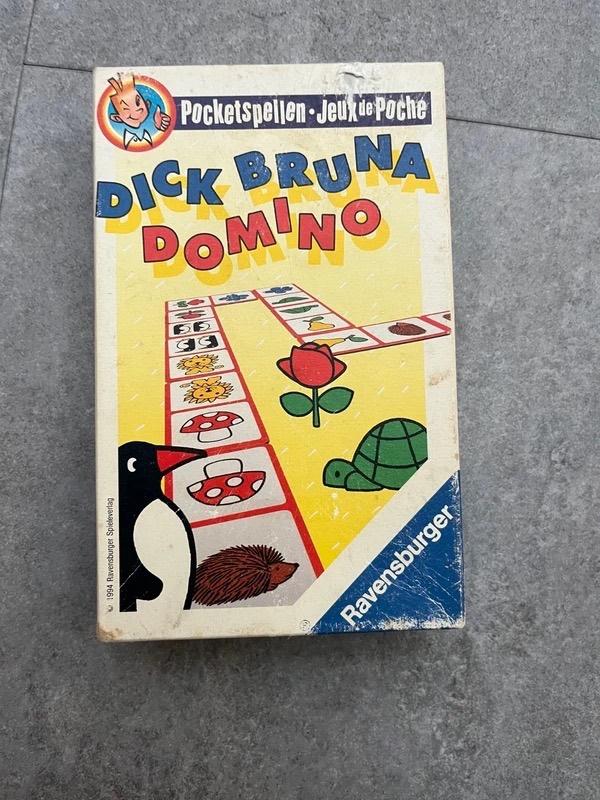 Ravensburger - Dick Bruna - Domino - Vintage, Ophalen of Verzenden, Puzzelen