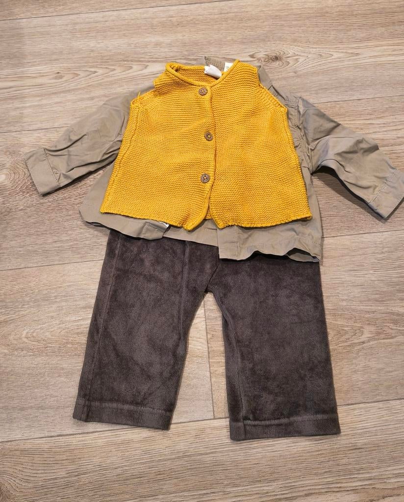 Hobbit Fantasy Baby Outfit - Castlefest Maat 68/74, Ophalen of Verzenden, Zo goed als nieuw, Jongetje of Meisje, Setje