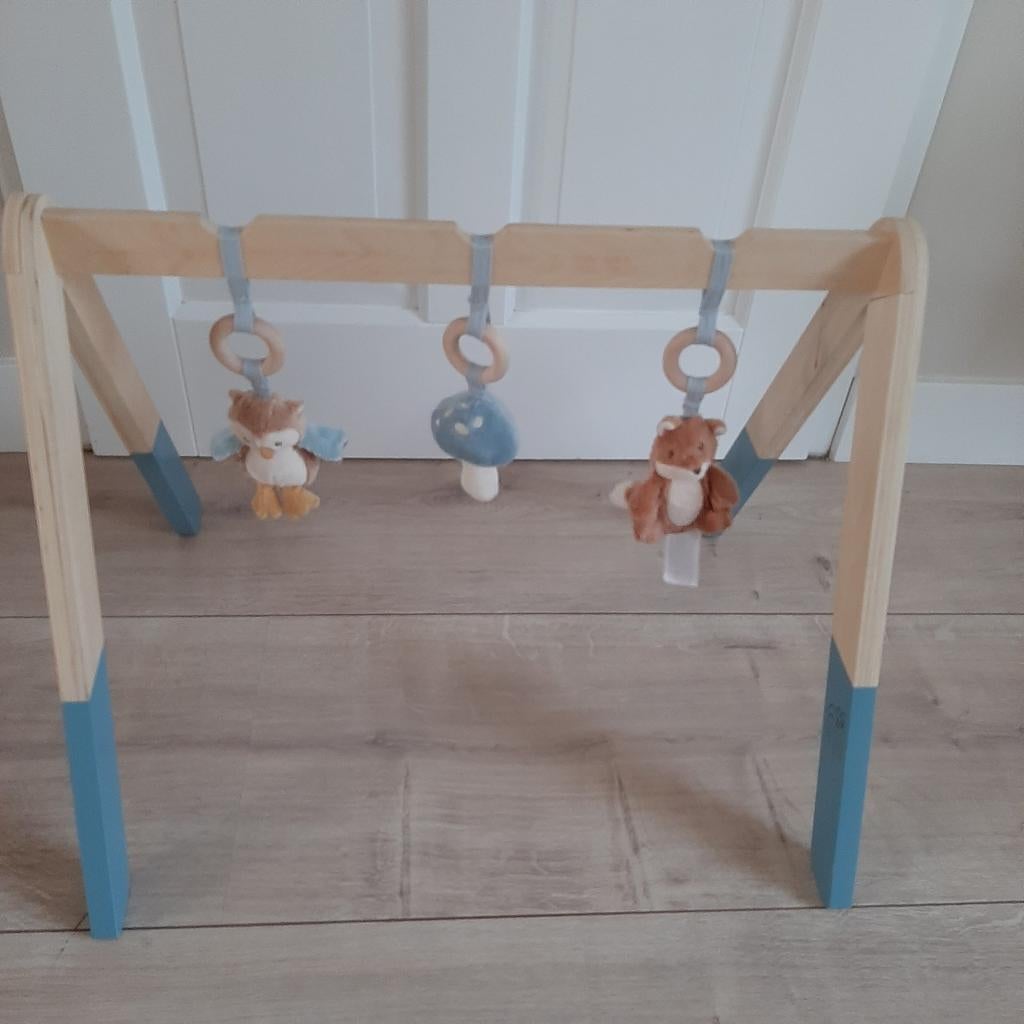 Little Dutch houten baby gym met speeltjes, Kinderen en Baby's, Ophalen of Verzenden, Zo goed als nieuw, Babygym