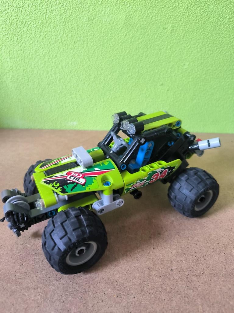 Lego Technic deel b hoort bij deel a, Gebruikt, Lego, Ophalen of Verzenden, Technic