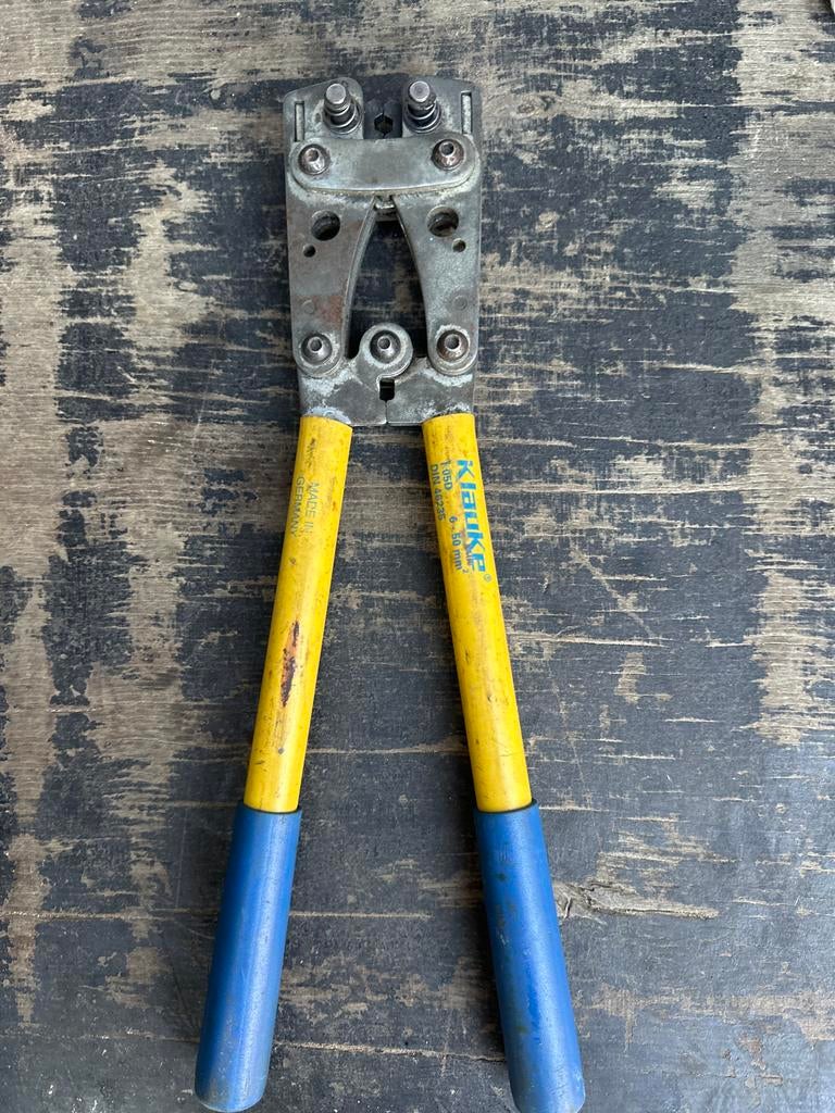 Klauke perstang 6-50mm, Doe-het-zelf en Verbouw, Gereedschap | Handgereedschap, Ophalen, Gebruikt