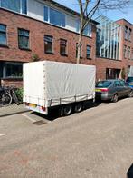 Tandemasser aanhanger met huif (310x150x175), Ophalen, Gebruikt