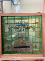 fraai glas in loodraam, Ophalen of Verzenden