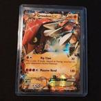 Groudon EX XY42, Verzenden, Zo goed als nieuw, Losse kaart, Foil