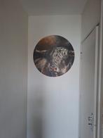 Metalen muurcirkel doorsnee 80, Ophalen, Zo goed als nieuw